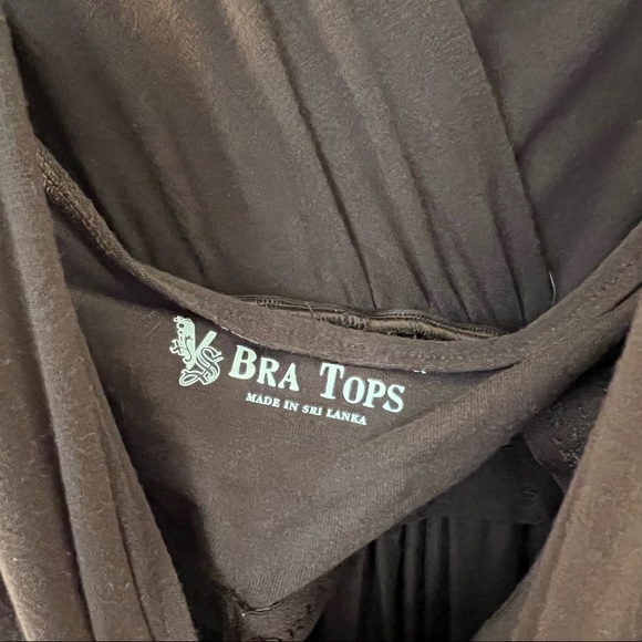 Bra Tops brown midi dress - Picture 4 of 5